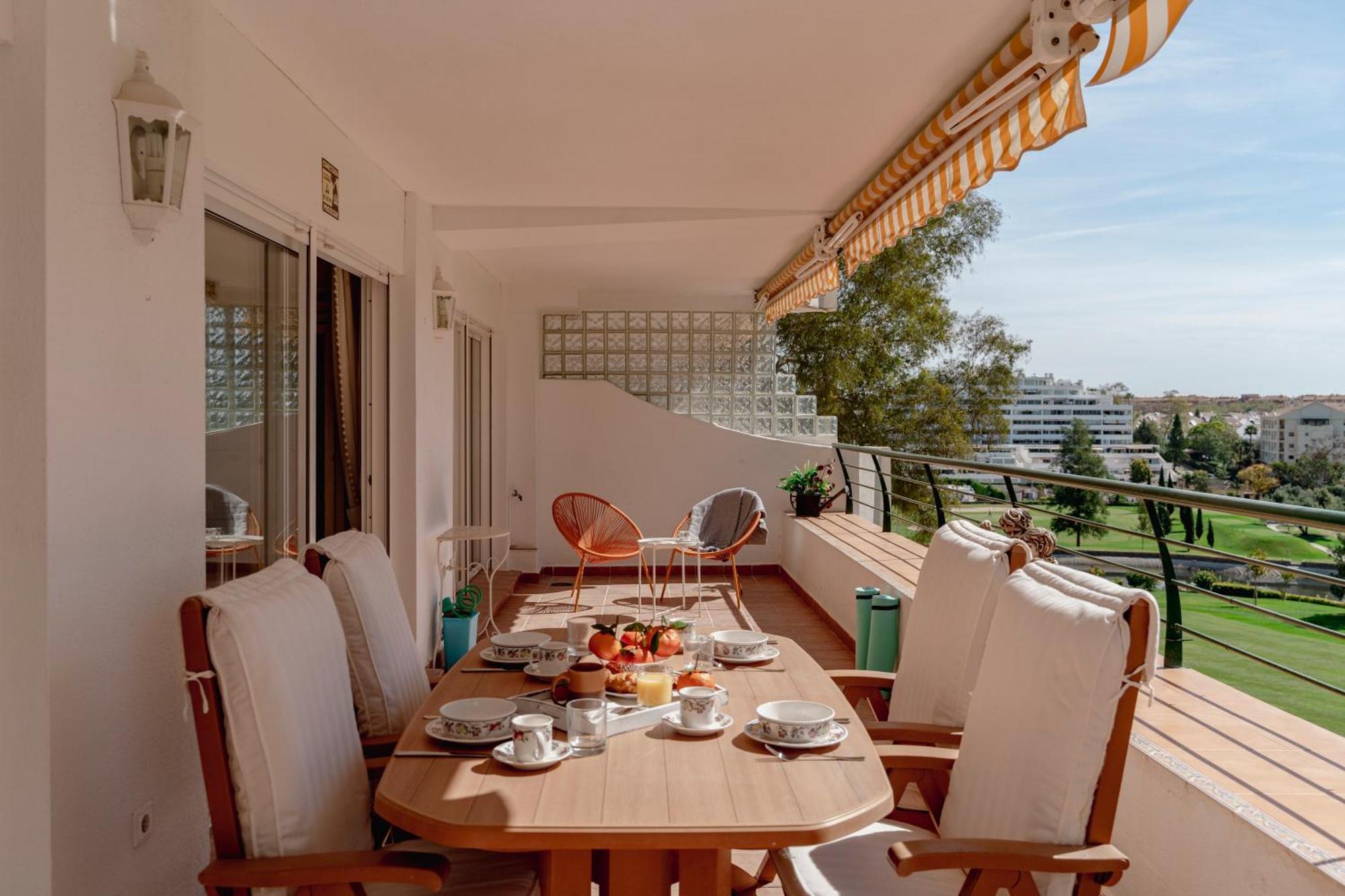 Apartamento Con Espectaculares Vistas Al Golf En Marbella - Xallas 2 3 Apartamento Exterior foto